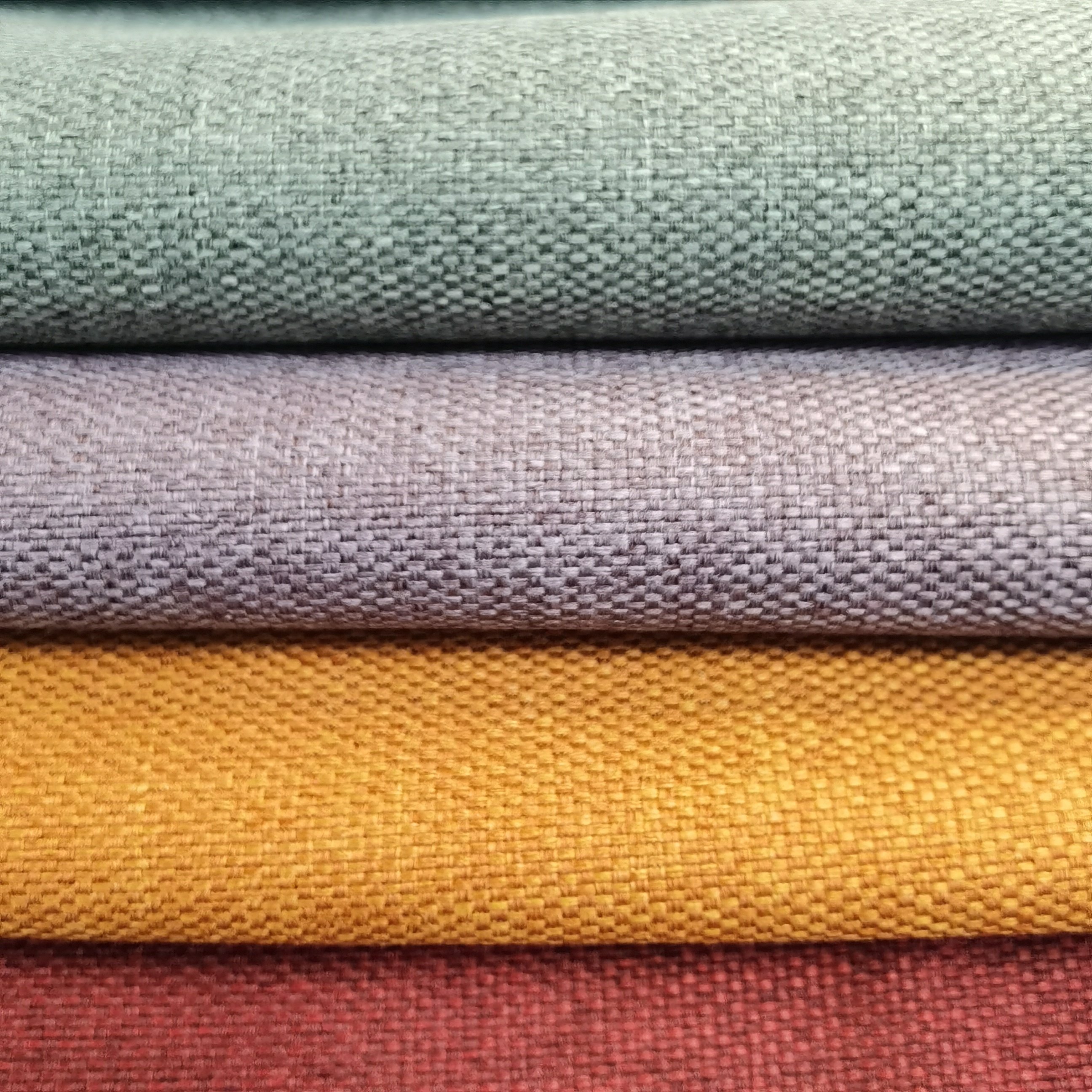 Good Reputation Linen Flame Retardant 98% Blackout Curtain fabric