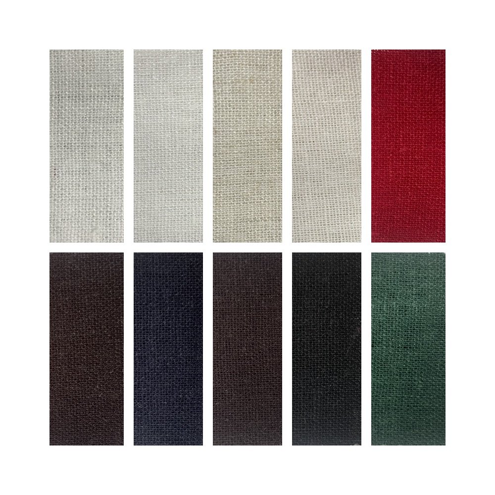 2024 most popular Solid color cotton linen cloth High quality clothing Skin-friendly and comfortable with good price