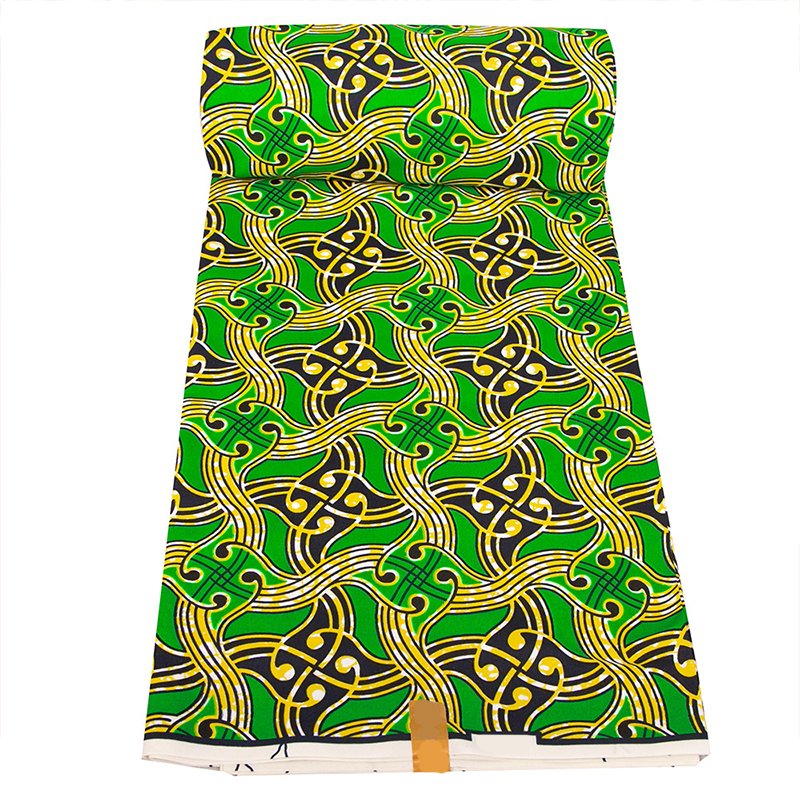 Factory Cheap African Wax dyed Print Ankara and Kitenge Style Skirts Fabric Various 100% Polyester fabric