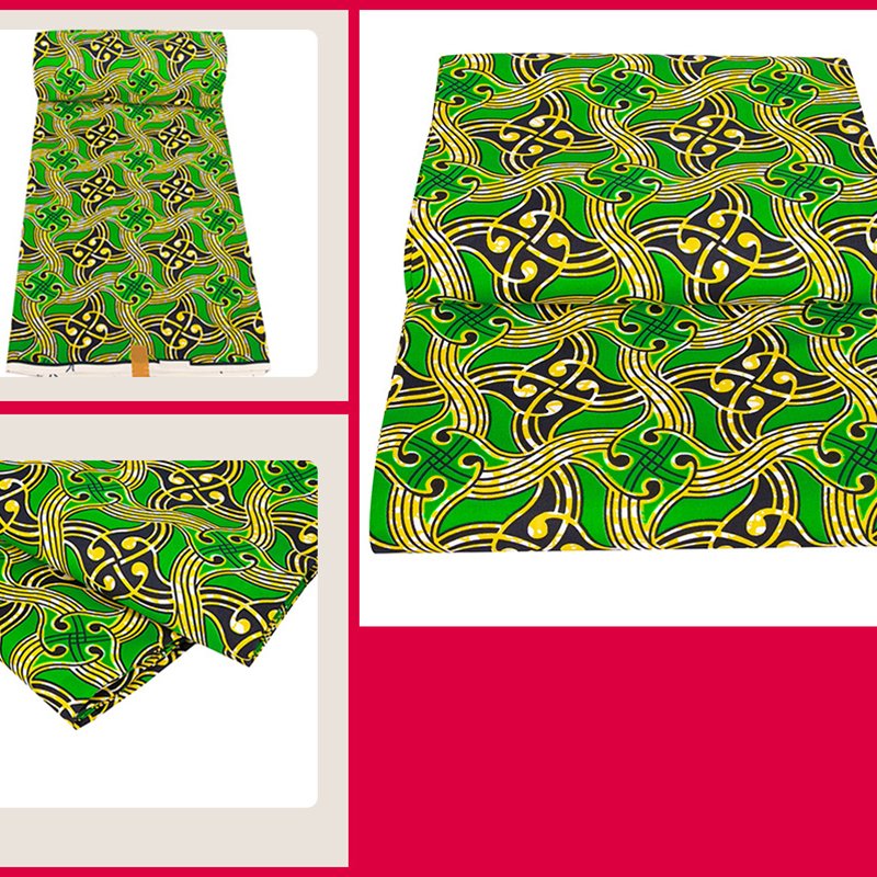 Factory Cheap African Wax dyed Print Ankara and Kitenge Style Skirts Fabric Various 100% Polyester fabric