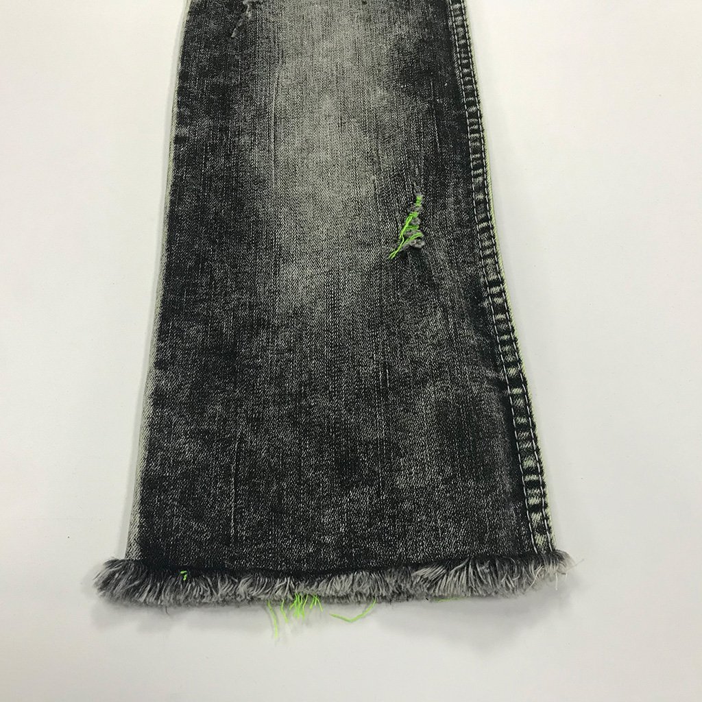 Bamboo Cotton Nylon Spandex Material Broken Twill Stretch Denim Jeans Fabrics