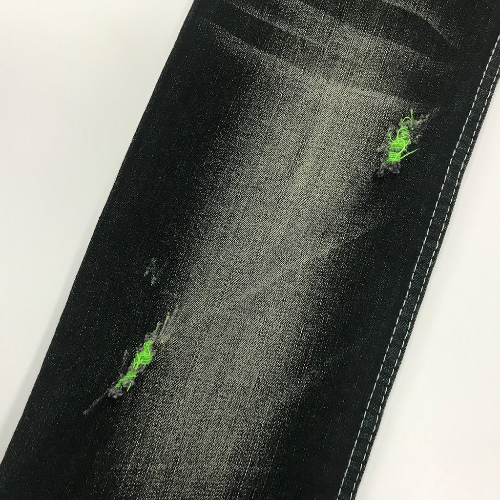 Bamboo Cotton Nylon Spandex Material Broken Twill Stretch Denim Jeans Fabrics