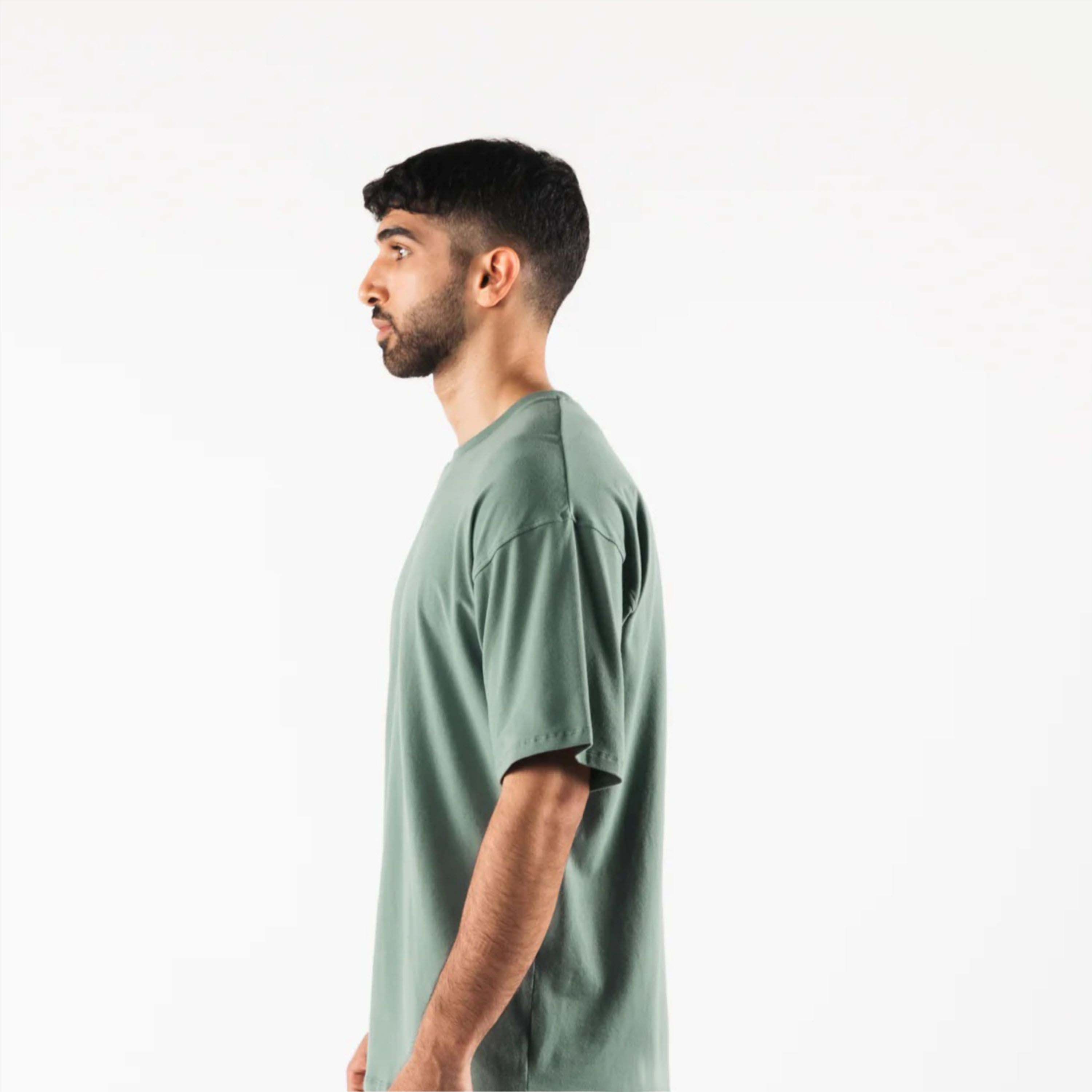 High Quality Heavyweight Oversized Gym T-Shirt for Men Custom Blank Cotton Streetwear Plus Size 220gsm Jersey Fabric for Gym Use