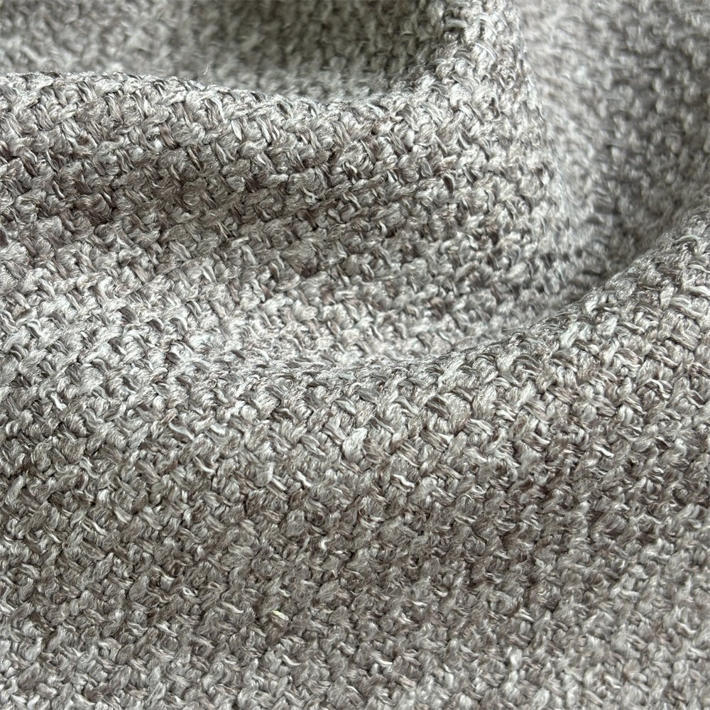450GSM recycle 100% polyester Linen fabric for furniture sofa cushion pillow Vega 0176