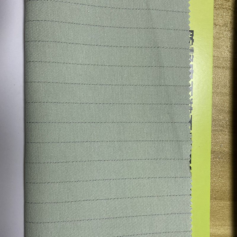 Tc twill 20*16 128*60 work clothes mesh anti-static Tc65/35 twill fabric for electronic factory work clothes anti-static apron