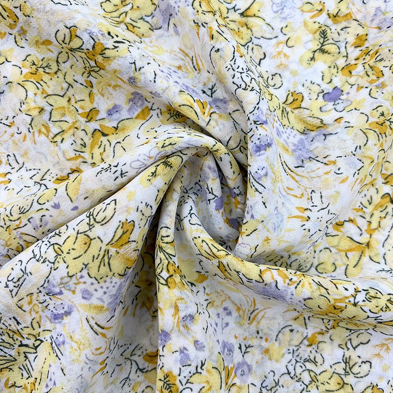 Chiffon fabric stocklot high quality 75D breathable soft 100% polyester print chiffon hijab scarf fabric
