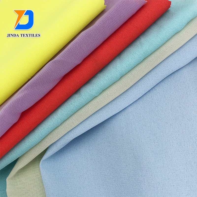 Jinda 210T advanced lining fabric raw materials fabric textile plain polrester textile fabric