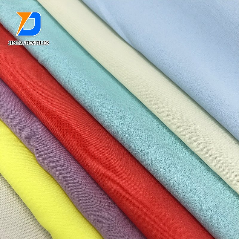 Jinda 210T advanced lining fabric raw materials fabric textile plain polrester textile fabric