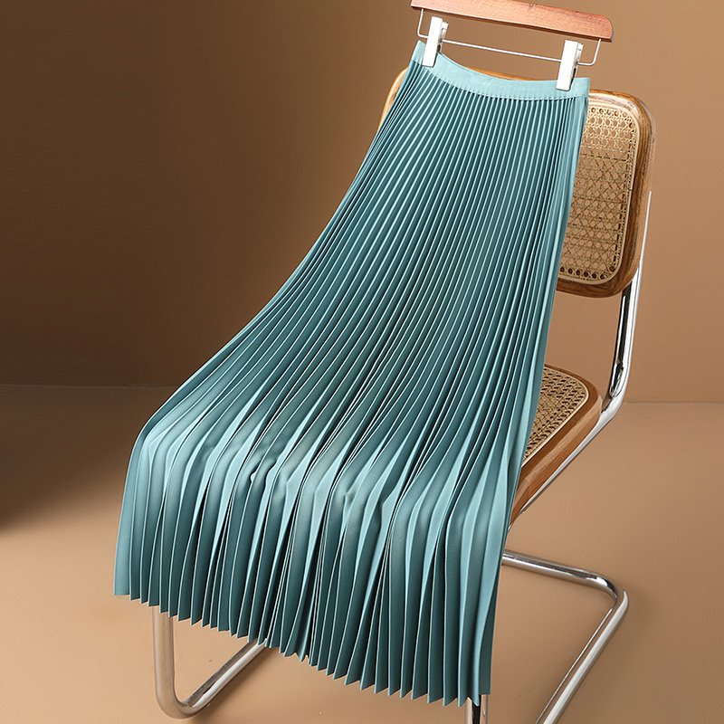 Good Quality Funny Beautiful In Stock Textile Tissu Dacron Print Pleated Chiffon Fabric