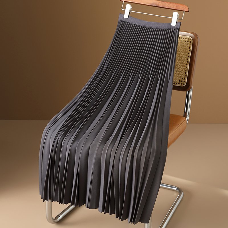 Good Quality Funny Beautiful In Stock Textile Tissu Dacron Print Pleated Chiffon Fabric