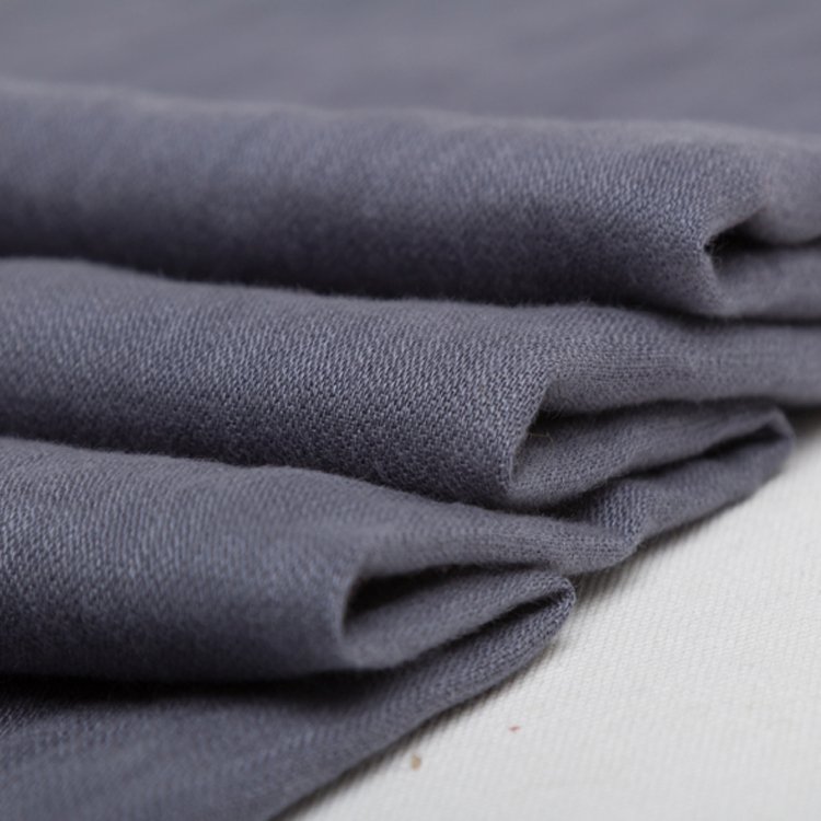 Manufacturer custom cheap price multi-color pure flax pants skirt linen fabrics plain dyed washed 100% linen fabric for dress