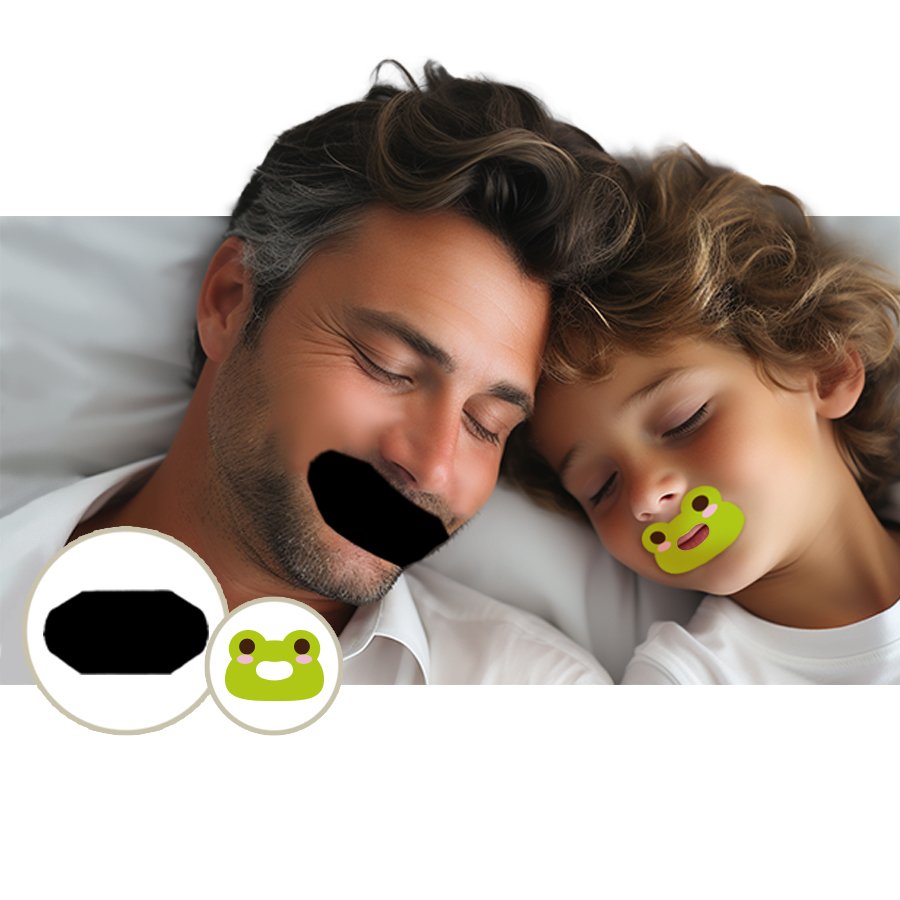 mouth tape for shut your mouth 30 strips in one tin box breath right sleep better mouth patches different colors tapes