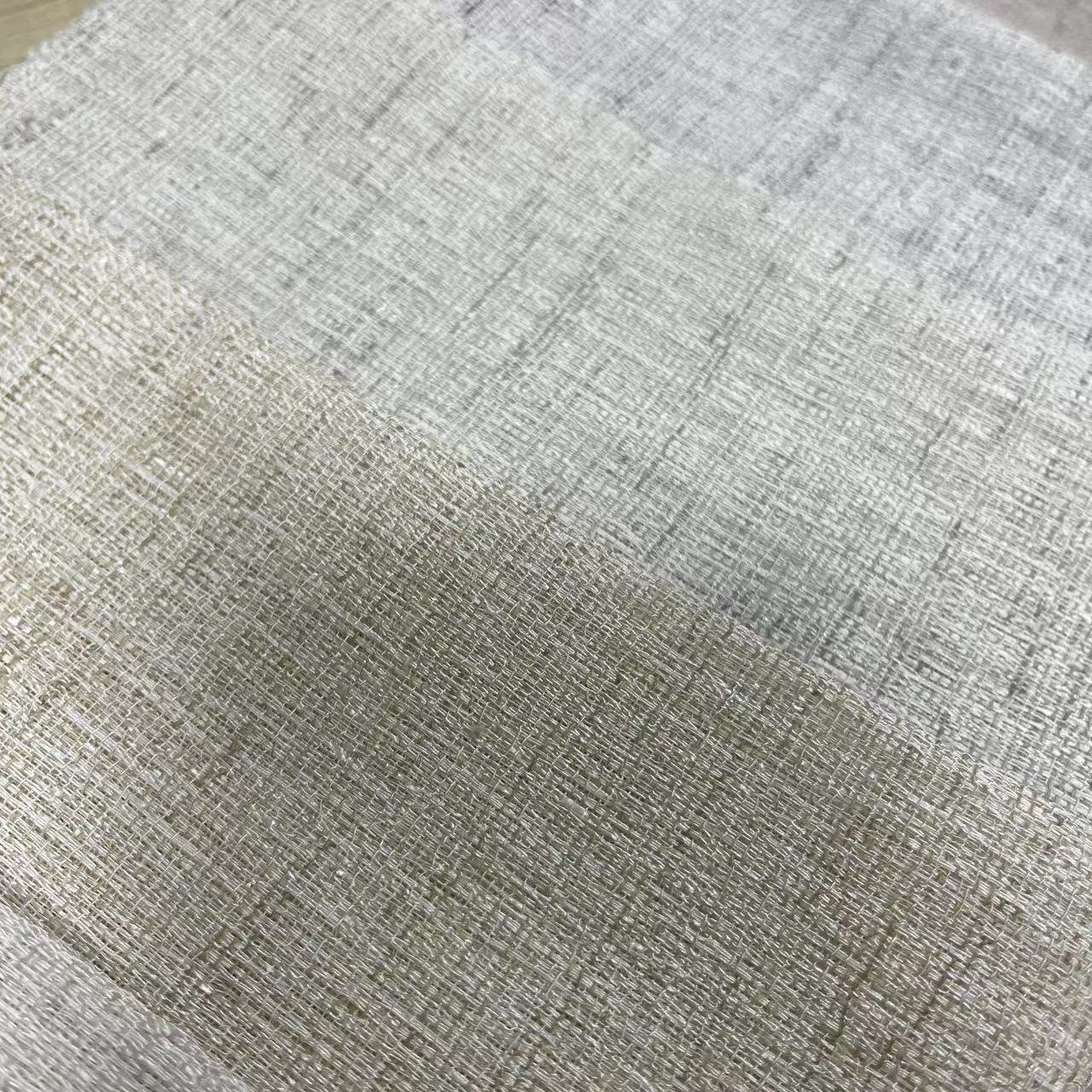 Two Color Effect Linen Look Curtain Sheers Hotel Living Room FR Available