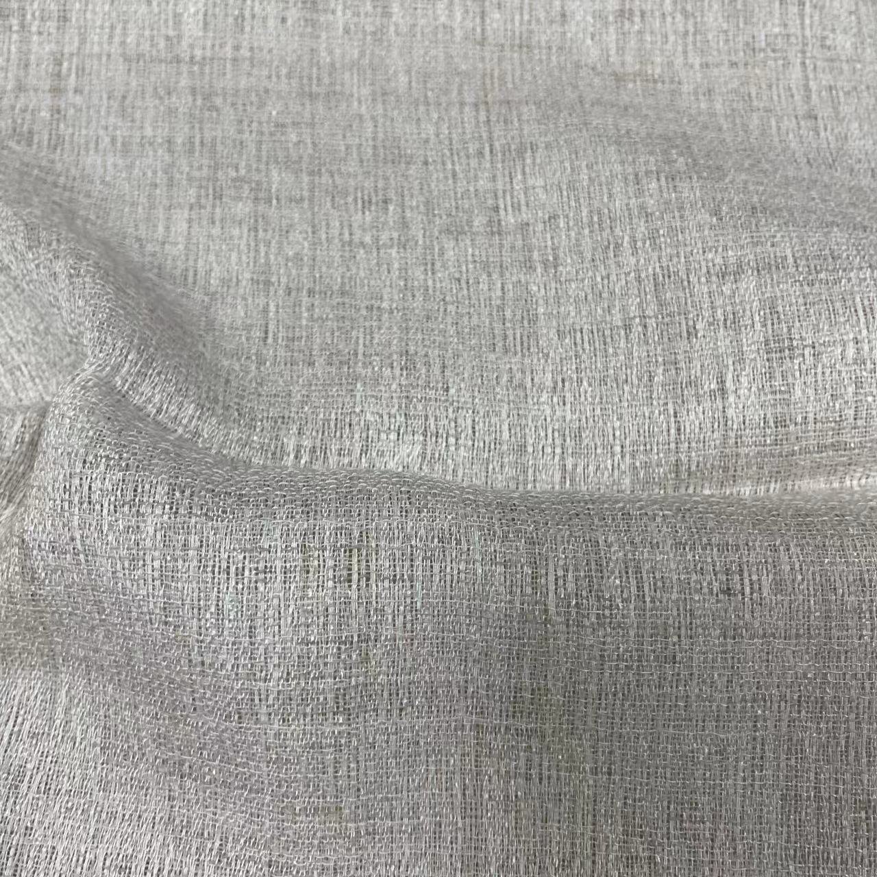 Two Color Effect Linen Look Curtain Sheers Hotel Living Room FR Available