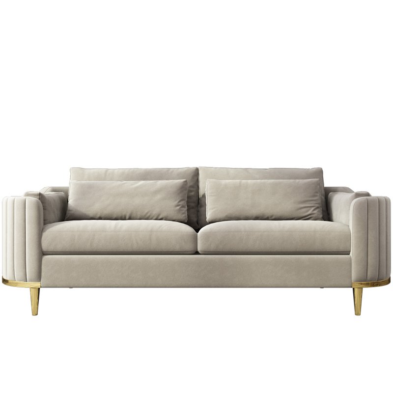 Nordic Luxury Living Room Sofa 2 Seater Upholstered Modular Green Velvet Chesterfield Sofas Sectional Couch Furniture Set