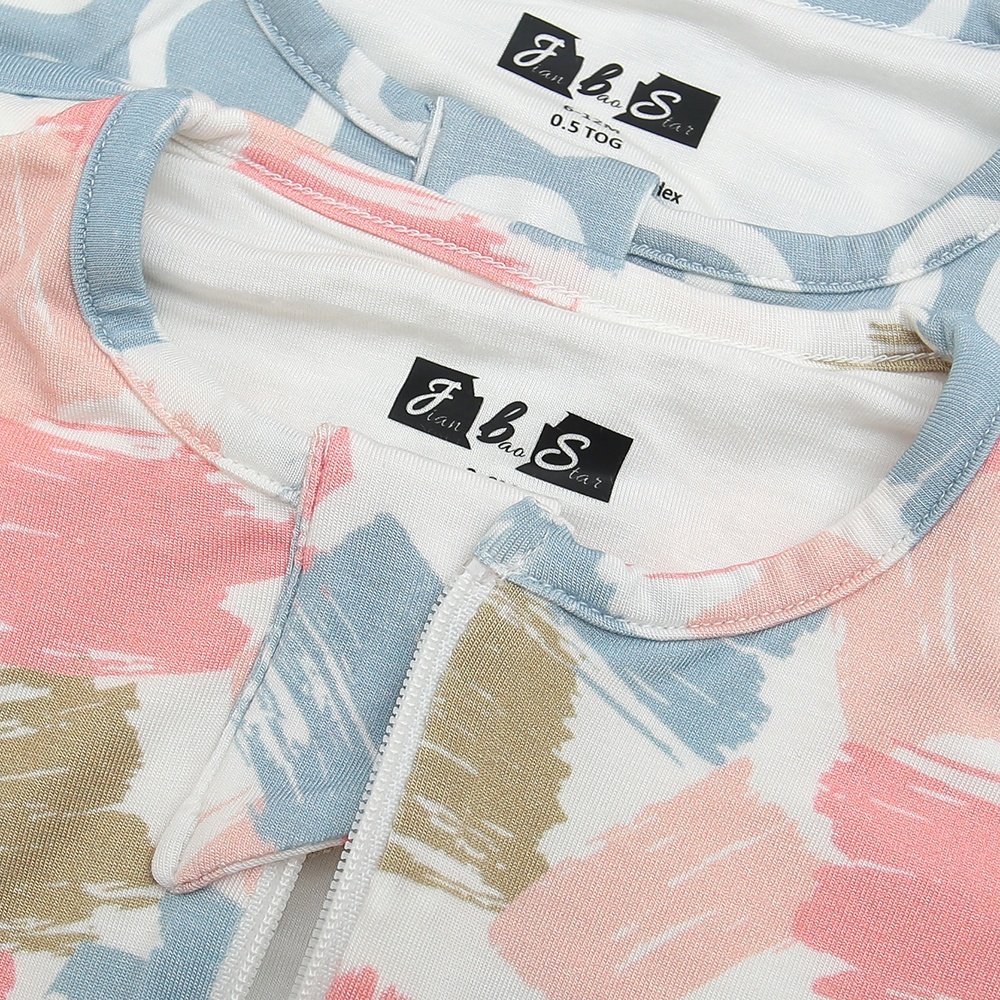 New design high quality Infants & Toddlers Baby zipper style Sleeping Bags customized Printed soft fabric sleeping sack