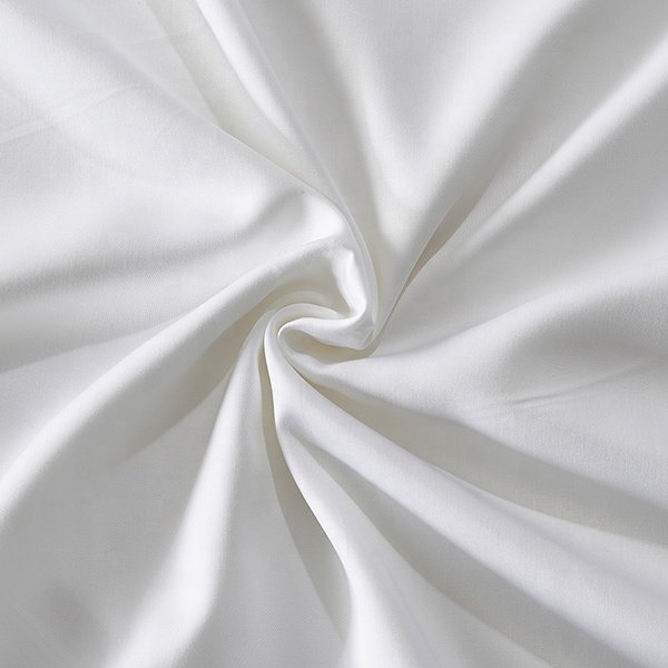 Textiles fabric manufacturer wholesale woven twill skin-friendly eco-friendly polyester bamboo fiber spandex stretch fabric