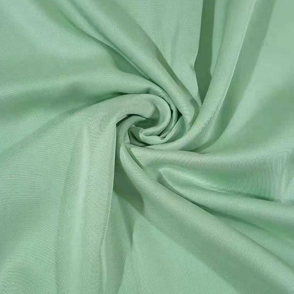 Textiles fabric manufacturer wholesale woven twill skin-friendly eco-friendly polyester bamboo fiber spandex stretch fabric