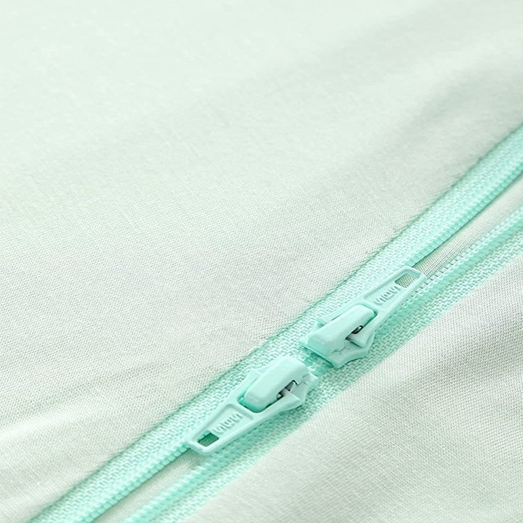 Custom Bamboo Newborn Kids Sleep Sack Natural Fabric Plain Solid 1.0 Tog 100% Bamboo Spandex Knitted Sleeping Bag Sleep bag Sack