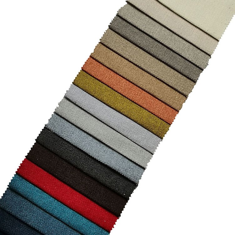 Home Textile Linen Like Sofa Fabric Linen 100 Polyester Linen Look