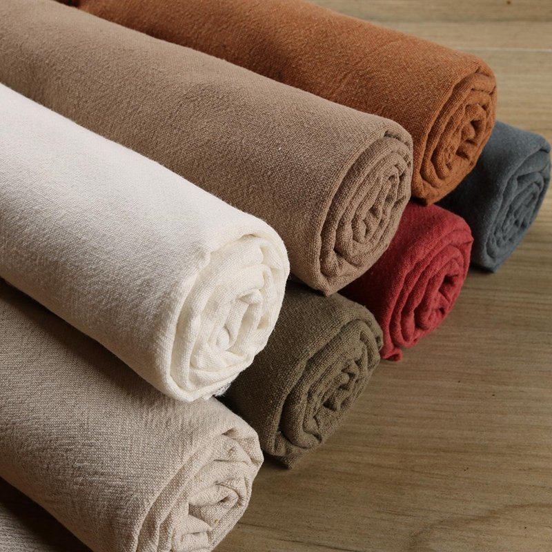 100% for bedding width 220- 280 cm organic linen fabric for apparel linen printed summer fabric