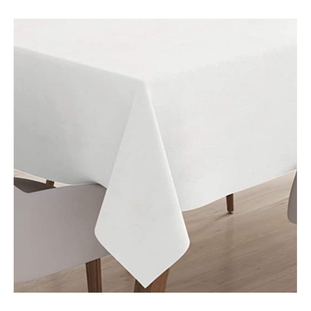 100% Cotton Tablecloth Dining Party Kitchen Easy-Care Washable Protective Heavy Weight Eco-Friendly High Quality Sustainable