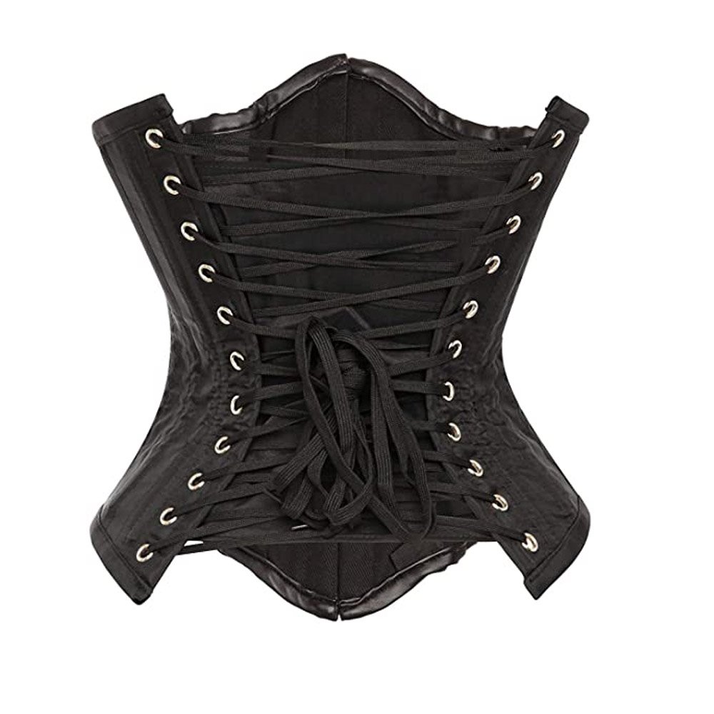 Corset Women Top Bustier Under bust Lace Up Lingerie Stain Body Shaper Plus Size