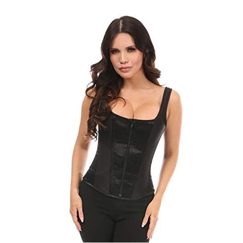 Corset Women Top Bustier Under bust Lace Up Lingerie Stain Body Shaper Plus Size