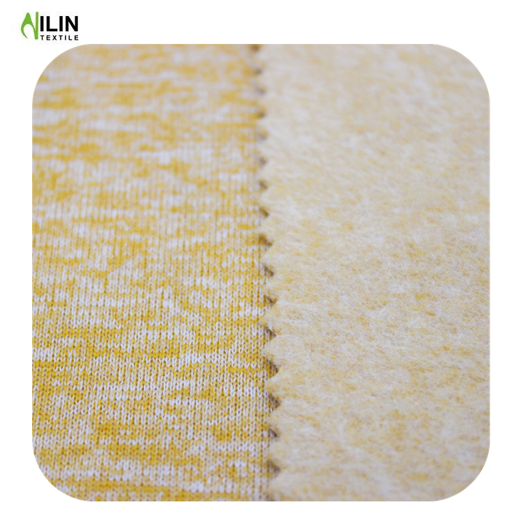 100% polyester cationic one side brush fleece fabric for jacket