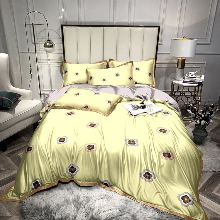 Bedsheets Material Naturally Bamboo Fabric For Home Textile 250TC/300TC