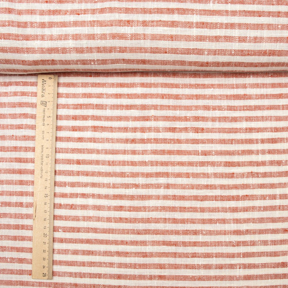 Wholesale 265 GSM 100% Linen Woven Fabric Not Softened Yarn Dyed Breathable for Clothes & Upholstery Home Use
