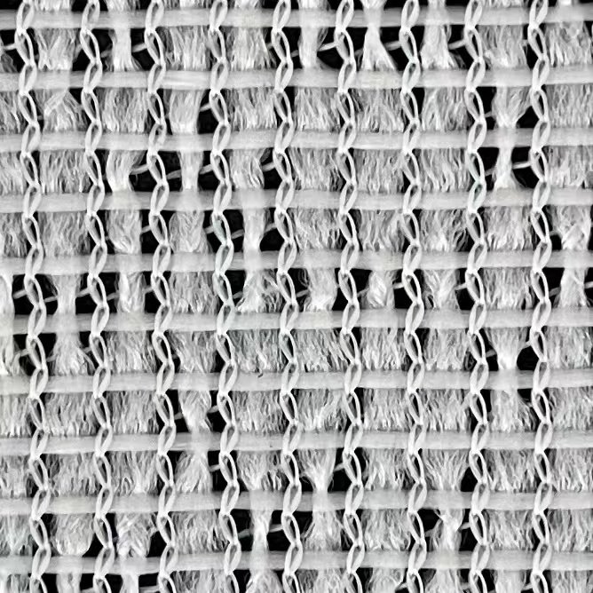High quality 100%Polyester 0.33mm 111.4gsm China Customized industrial mesh fabric for anti-Chainsaw lining