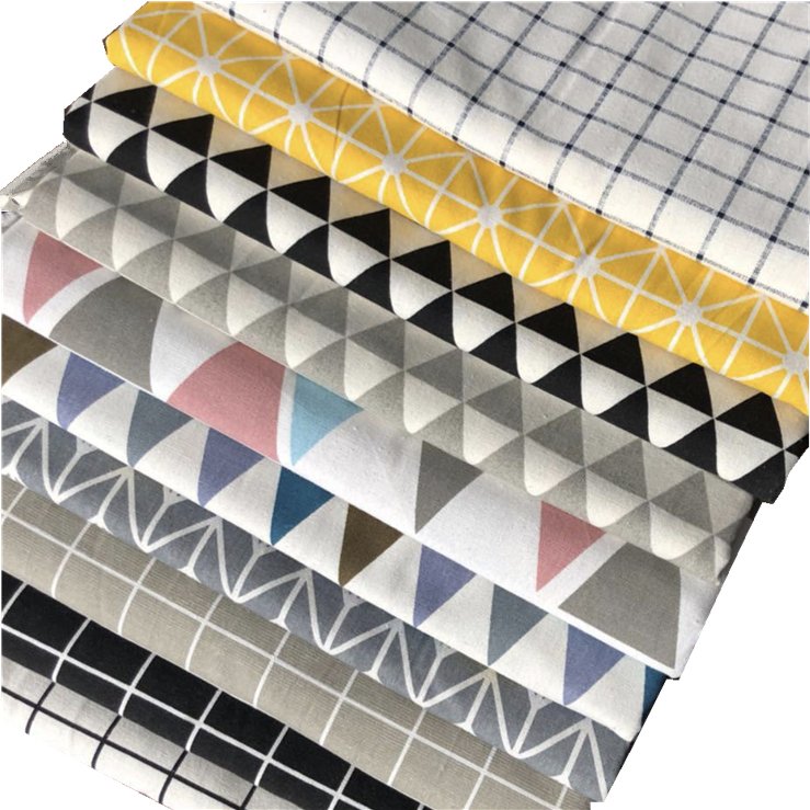 Hot sale printing cotton linen dining room upholstery tablecloth fabric