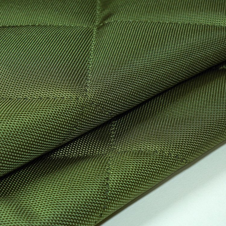 Wholesale Custom 100 % Polyester Quilted Cotton Waterproof Coating Jackets Fabric Ultrasonic Quilting Upholstery Fabric For Car