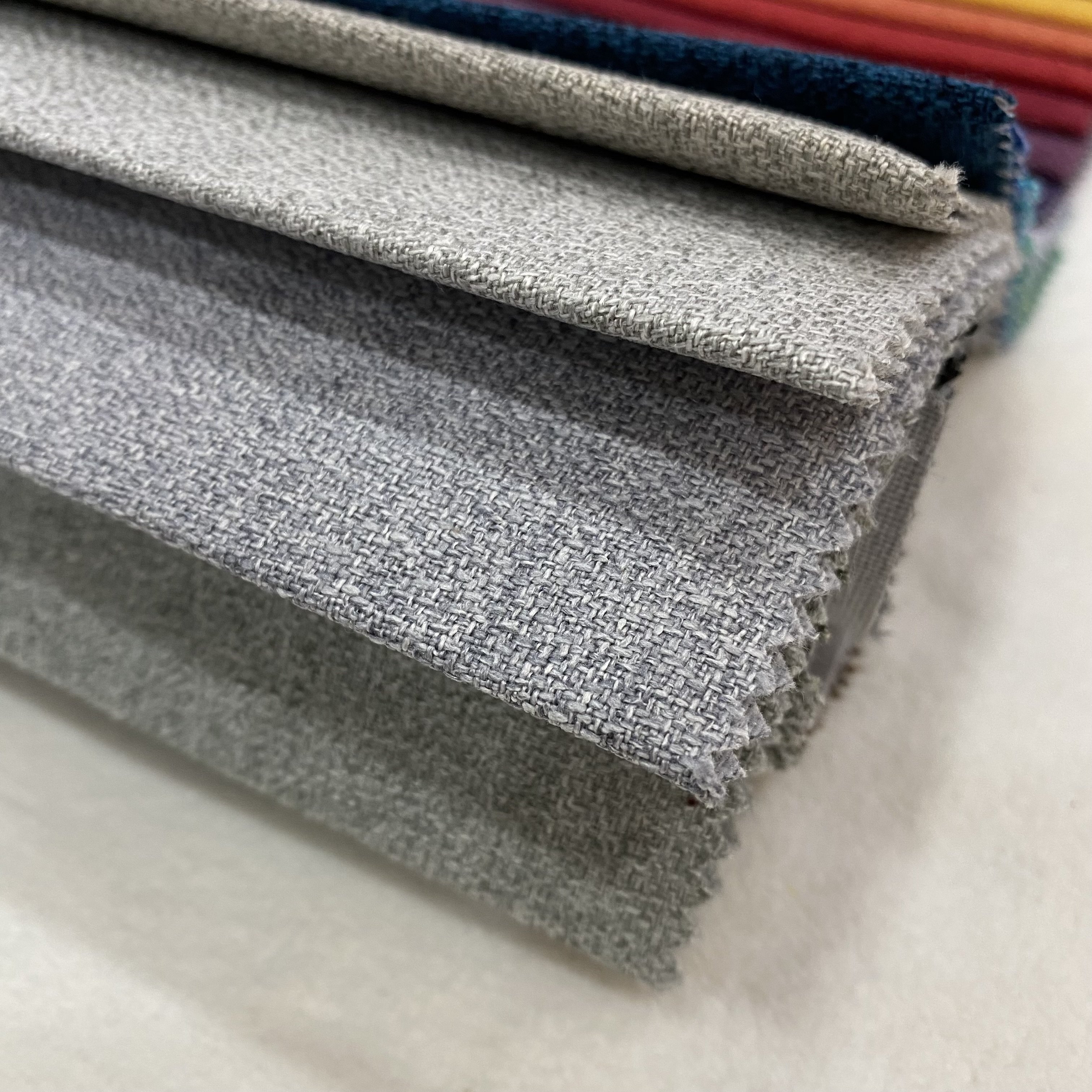 NO MOQ popular sofa fabric New design moss crepe style upholstery fabric