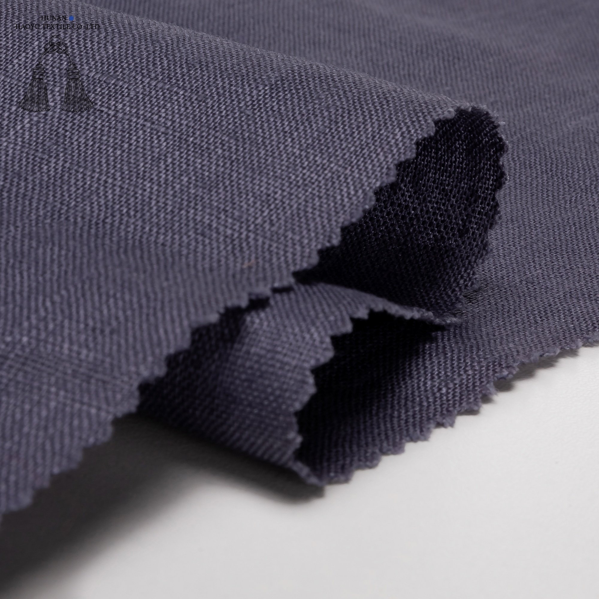 Wholesale thin stripe colorful yarn dyed 100% plaid linen fabric for clothing linen dyed yarns