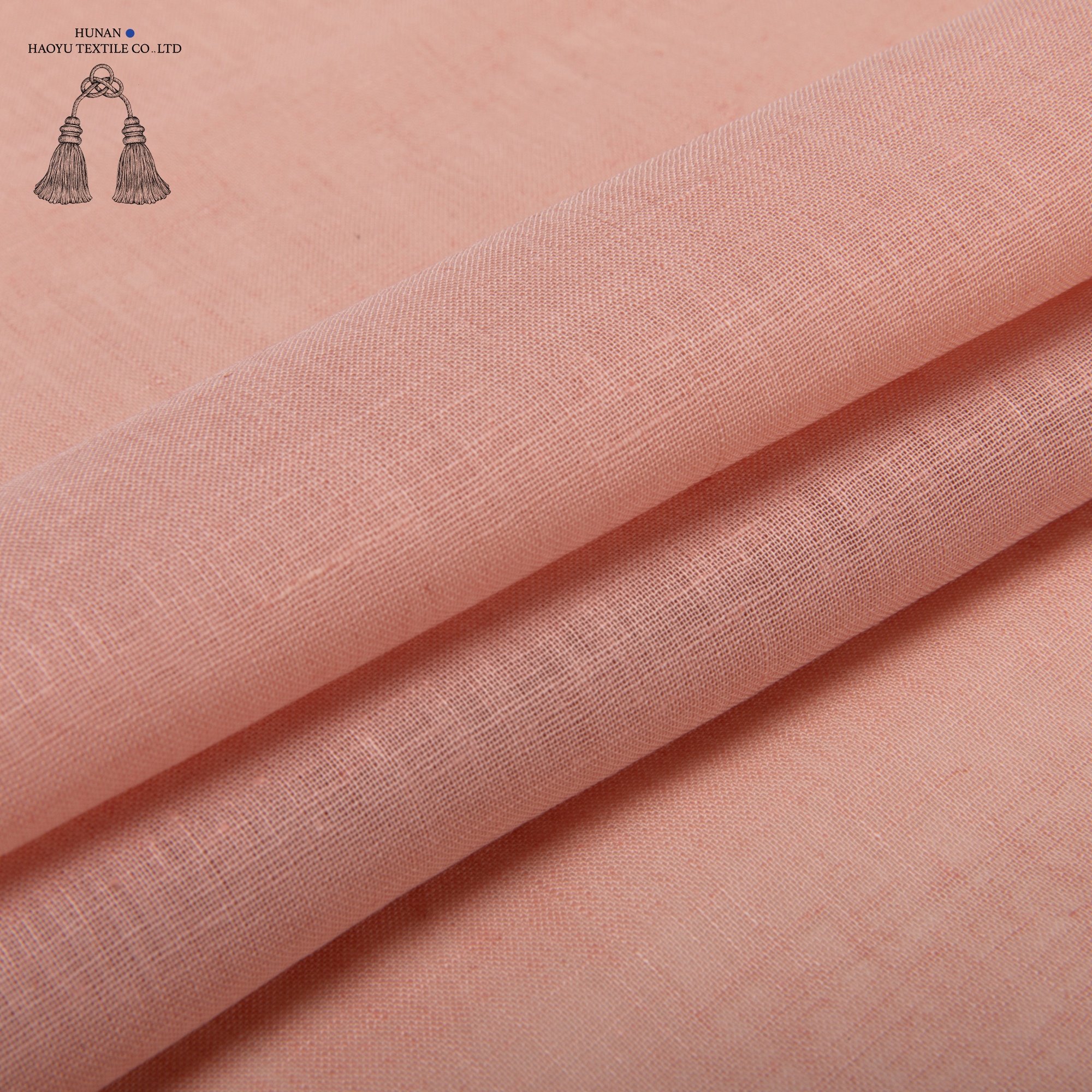Wholesale thin stripe colorful yarn dyed 100% plaid linen fabric for clothing linen dyed yarns