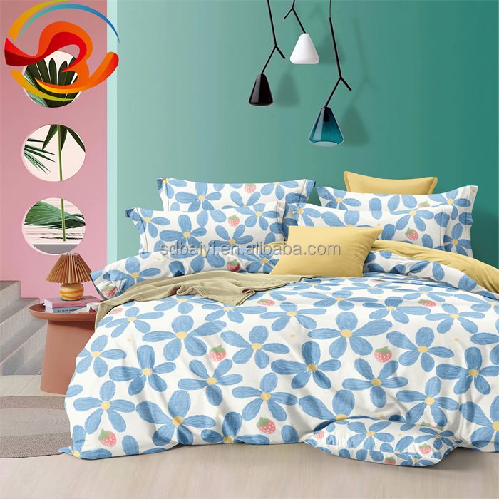 3Pcs arrival bed sheets set quilts fitted sheet pillowcase curtain 3D draps de lit en gros ensemble de literie bed king sheets