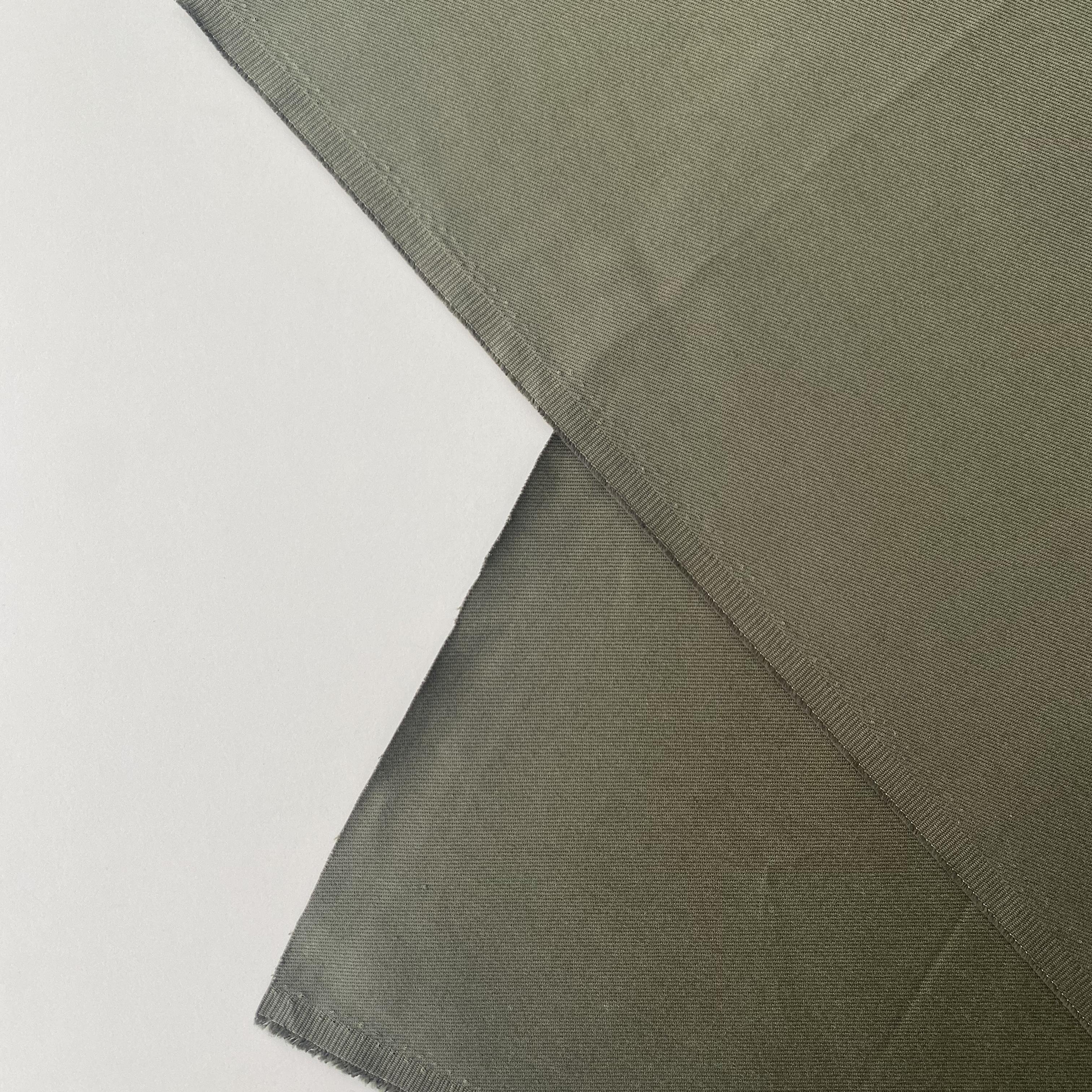 Environmentally Friendly Cotton Cloth Organic Twill Solid Color Light Blocking Simple Women's Fabric