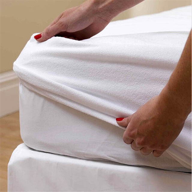 Hypoallergenic Terry Cotton Bamboo Waterproof Mattress Protector