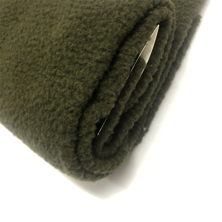 100% Polyester One side Anti-pilling macrobead Polar Fleece Blanket Fabric