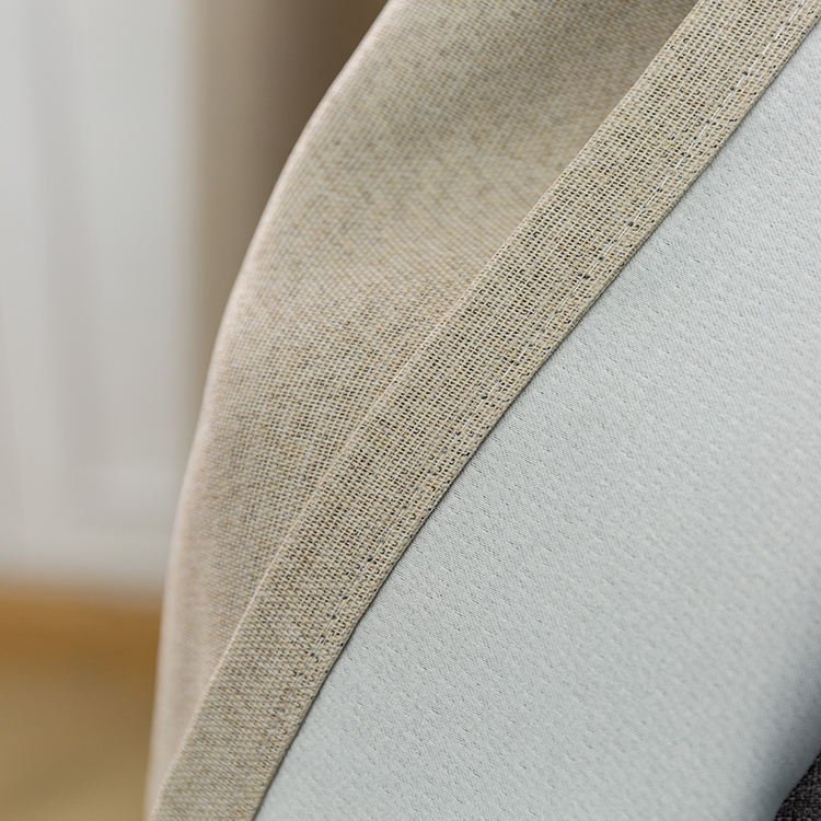 Curtains Blackout Lowest Price European Style Linen Luxury Curtains Blackout Fabric