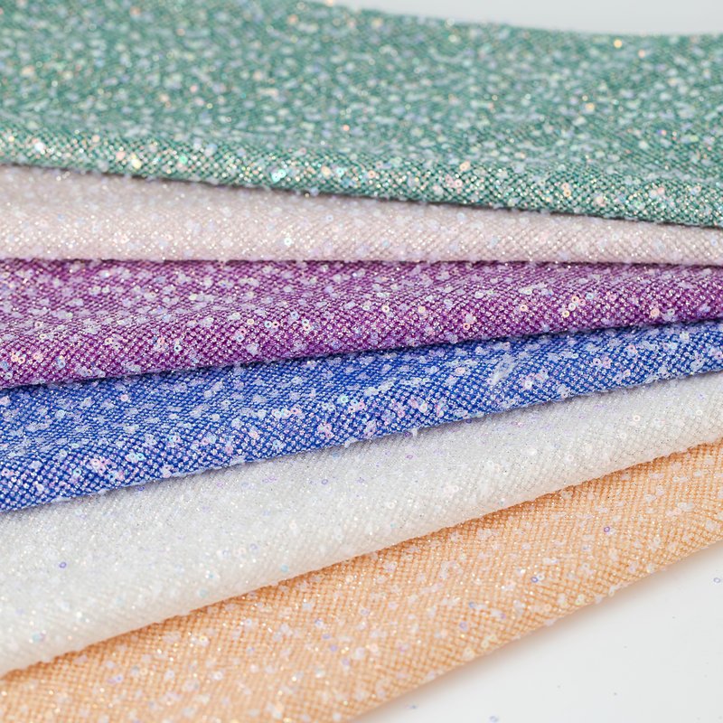 2024 Sequins Mesh FabricGold Spray Wedding Dress Evening Dress Fabric Gold Spray Wedding Clothes Mesh Cloth