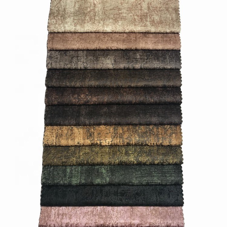 New design holland velvet with printing and sofas fabrics polyester fabric 100% Polyester velour fabric