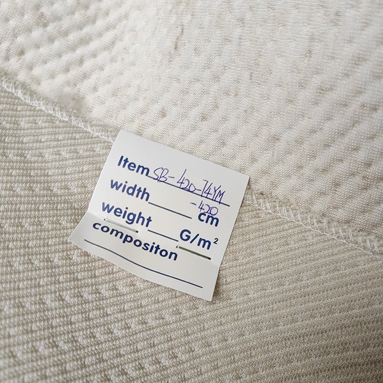 Factory direct sale dirt resistant plain color good care 100% linen fabric for mattress