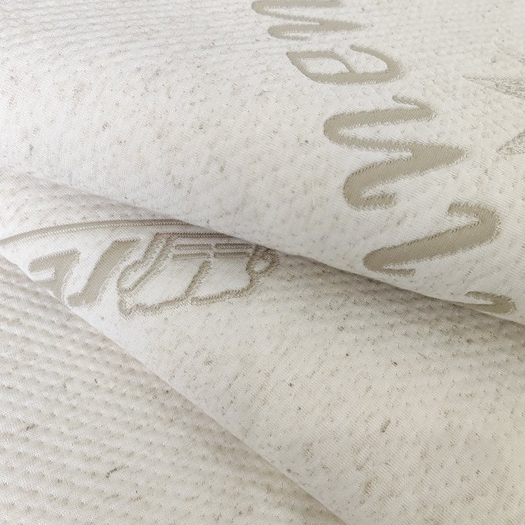 Factory direct sale dirt resistant plain color good care 100% linen fabric for mattress