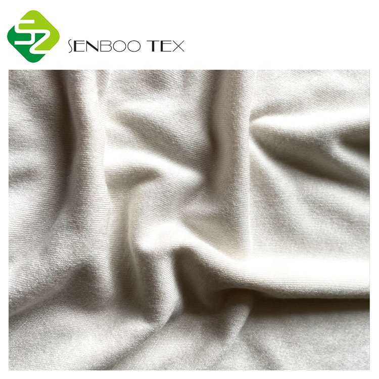 100% Bamboo fabric single side toweling Oeko tex standard kint comfortable for towelling and home textile