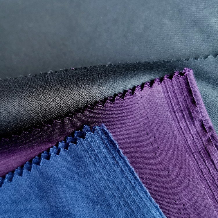 colorful solid twill plain bamboo polyester spandex shirt uniform fabric