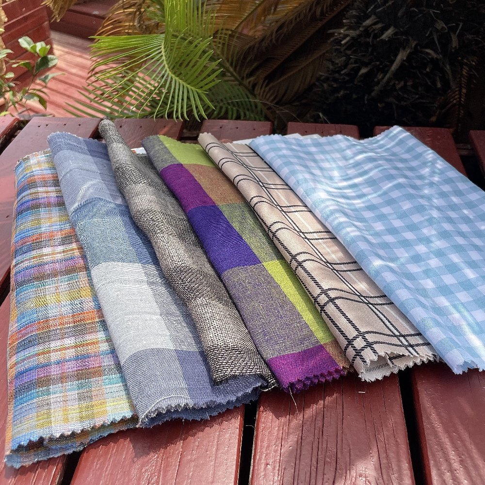 High density Moisture absorption 100% linen fabric roll for clothing design With Good Service