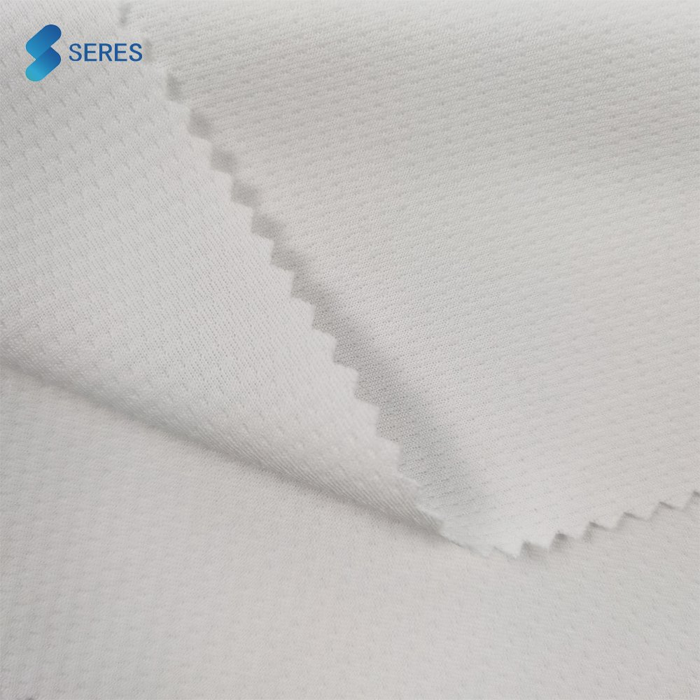 New Fabric repreve activewear fabric recycled polyester repreve rpet knitting mesh fabric waterproof for clothing